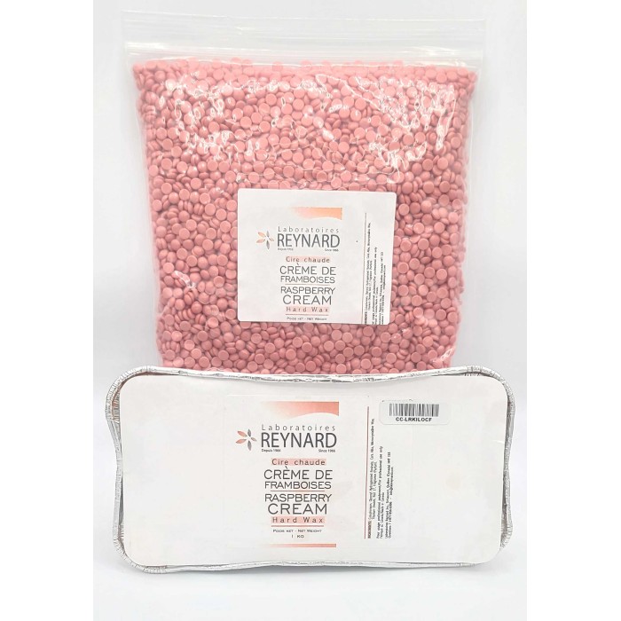 Cire Épilatoire Chaude ''Laboratoires Reynard'' Crème framboise - 1Kg